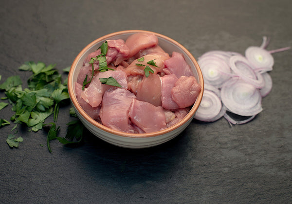 POULET GESCHNETZELTES vom Schenkel