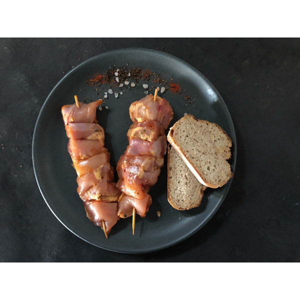 POULET Spiessli mariniert