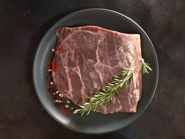 Flank Steak, alte fette Kuh, Txogitxu, Black Angus, Second Cut