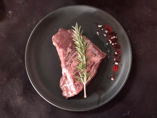 Tri-Tip Steak, alte fette Kuh, Txogitxu, Black Angus, Second Cut